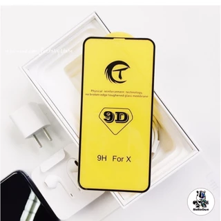 ฟิล์มกระจกสำหรับ iPhone 11 13 12 14 15 7 8 6 6S Pro MAX 14Plus XS MAX XR 9D หน้าจอมือถือแบบเต็มหน้าจอเลนส์ป้องกันเคส