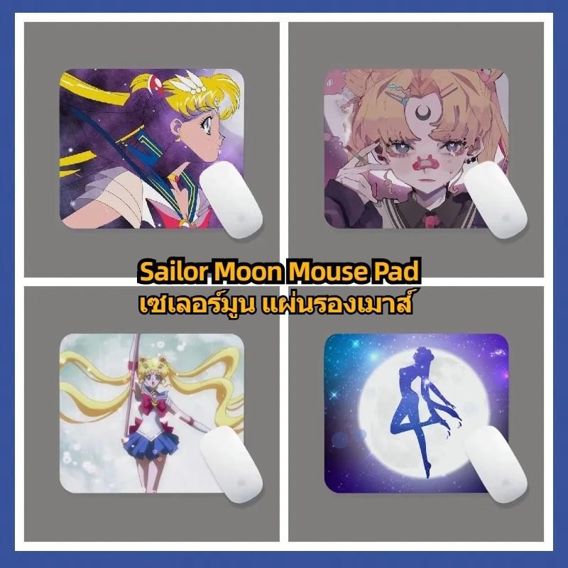 Sailor Moon Mouse Pad แป ้ นพิมพ ์ คอมพิวเตอร ์ โต ๊ ะยางสีชมพูสาวเหมาะสําหรับแฟนอะนิเมะญี ่ ปุ ่ น 260 * 210 มม
