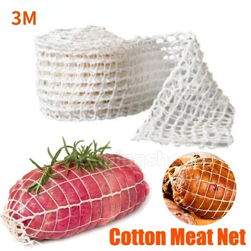 1/3 เมตรผ ้ าฝ ้ ายเนื ้ อสุทธิแฮมไส ้ กรอกม ้ วนสุทธิสุนัขร ้ อนสุทธิ Butcher 's Strings ไส ้ กรอกเบคอนเครื ่ องมือบรรจุภัณฑ ์ ครัวทําอาหารเครื ่ องมือ