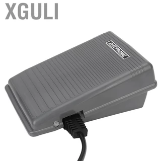 Xguli เหยียบควบคุมเท้าสำหรับจักรเย็บผ้า Brother 220-240V พร้อมสายไฟและอะแดปเตอร์