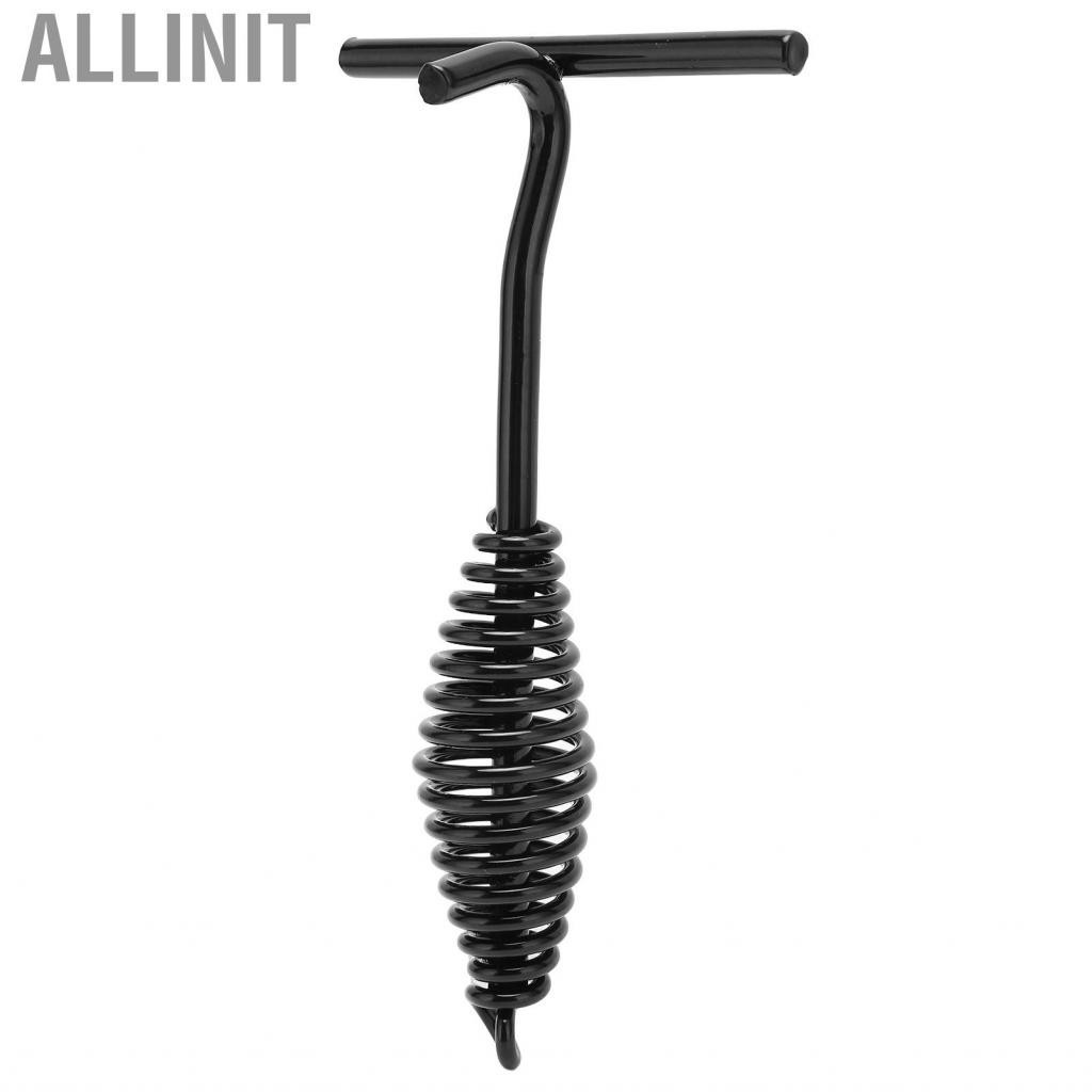 Allinit 19.5cm Dutch Oven Lid Lifter Cast Iron With Spiral Hand HG