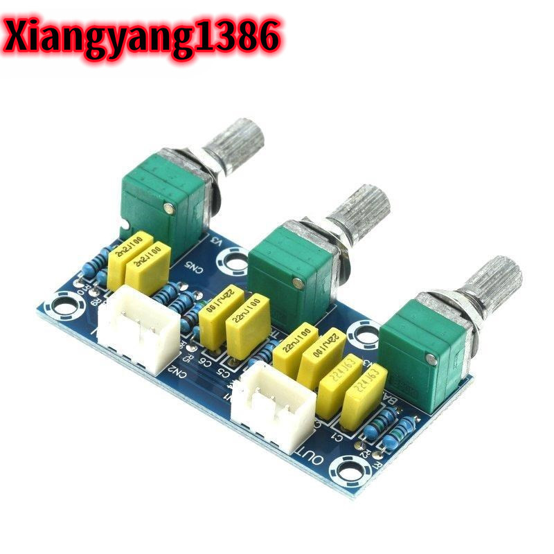 Xh-m802 Passive Tone Board Amplifier Preamp Power โมดูลต ่ ําปรับเสียงสูง Electonic Diy อิเล ็ กทรอนิกส ์ PCB Board