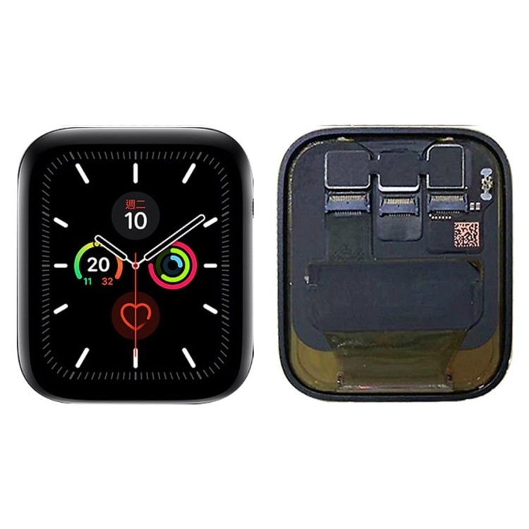 อะไหล ่ หน ้ าจอ LCD ของแท ้ สําหรับ Apple Watch Series 5 44 มม . พร ้ อม Digitizer Full Assembly