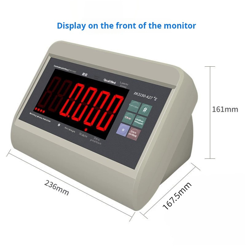 XK3190-A27E เครื่องมือตัวบ่งชี้การชั่งน้ําหนักพร้อมอินเทอร์เฟซ 232 เวอร์ชันภาษาอังกฤษ
