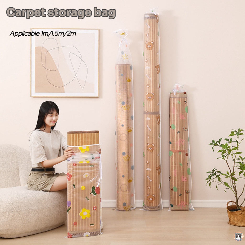 พรมถุงเก็บ PEVA ครัวเรือนกันน้ํา moisture-proof พรมล้างทําความสะอาดได้ Panda mat pouches เสื่อโยคะ 1 M/1.5 M/2 M