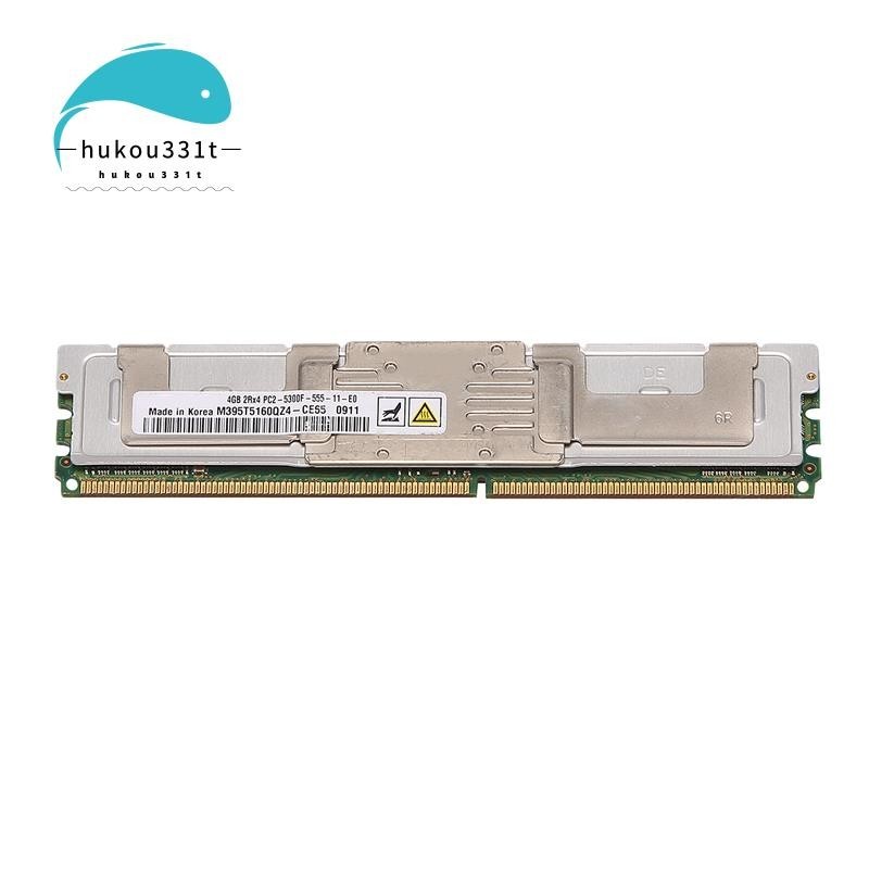 『hukou331t 』DDR2 4gb Ram Memory 667Mhz PC2 5300F 240 Pins 1.8V FB DIMM พร ้ อมเสื ้ อกั ๊ กระบายความร ้ อนสําหรับ AMD Desktop Memory Ram