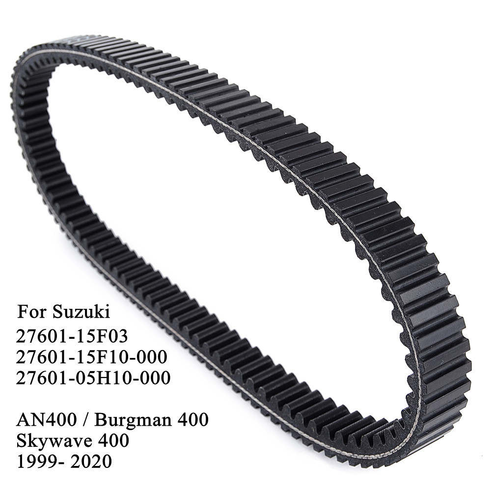 SUZUKI หนึ่ง 400ไดรฟ์เข็มขัดสําหรับ ซูซูกิ หนึ่ง400 เบอร์กแมน 400 สกายเวฟ 400 1999- 2020 2000 2001 2002 2003 2004 2005 2006 27601-05ชม.10-000 27601-1