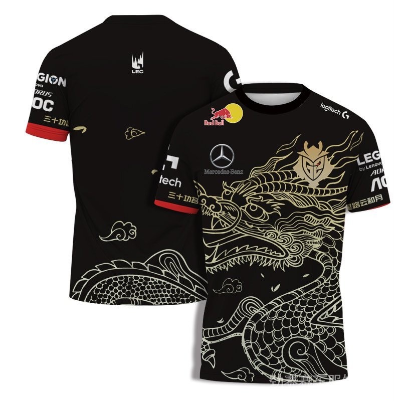2024 ล่าสุด Red Bull F1 Racing ชุดชายเสื้อยืดแขนสั้นแฟชั่น Benz o-คอ F1 พิมพ์สบายๆ