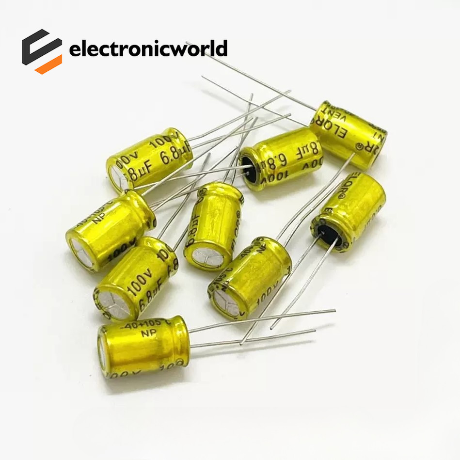 10PCS 100V NP Electrodeless ลําโพงตัวเก็บประจุเสียง Non Polarity ความถี่ 1/1.5/2/2.2/3.3/4.7/6.8/10/22/33/47/68/100UF เสียง treble ลําโพงตัวเก็บประจุ