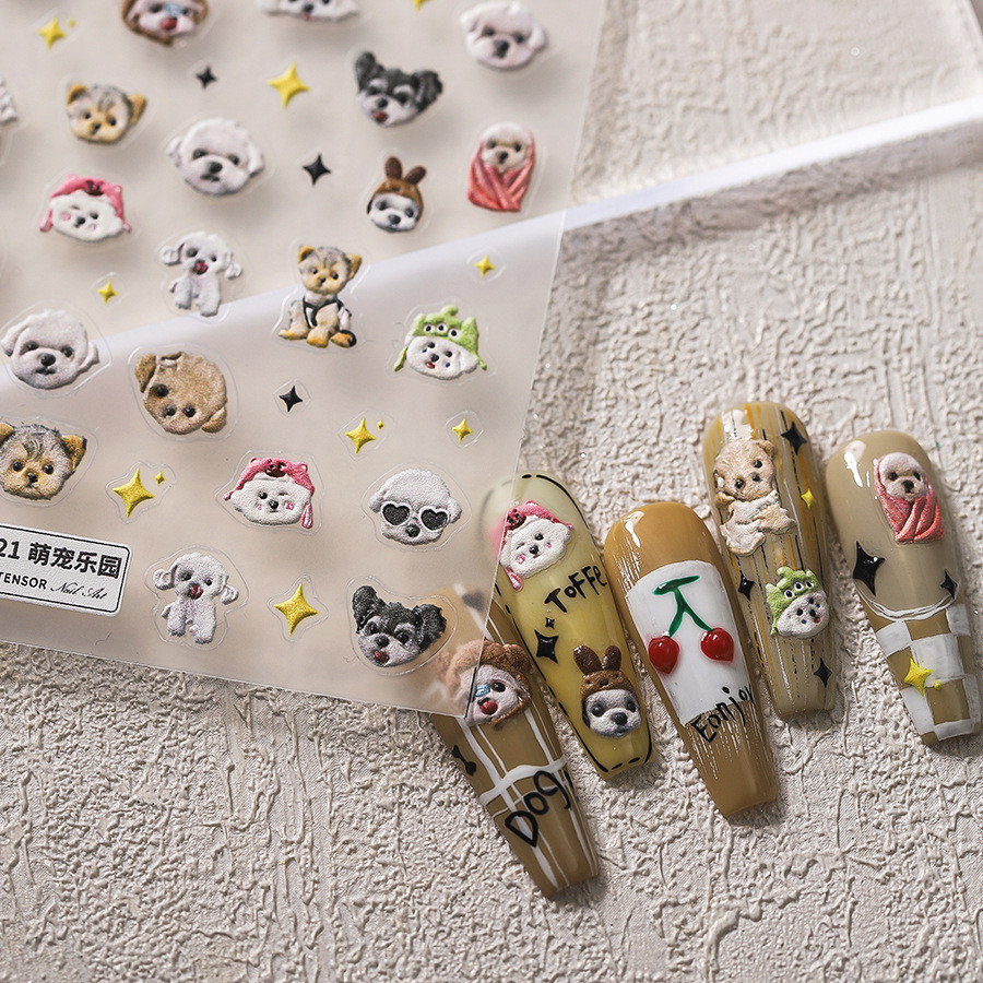 [Meow.Sensei] Iron New Craft Japanese Thin Tough Nail Sticker pro Matte Thin Transparent Adhesive Na