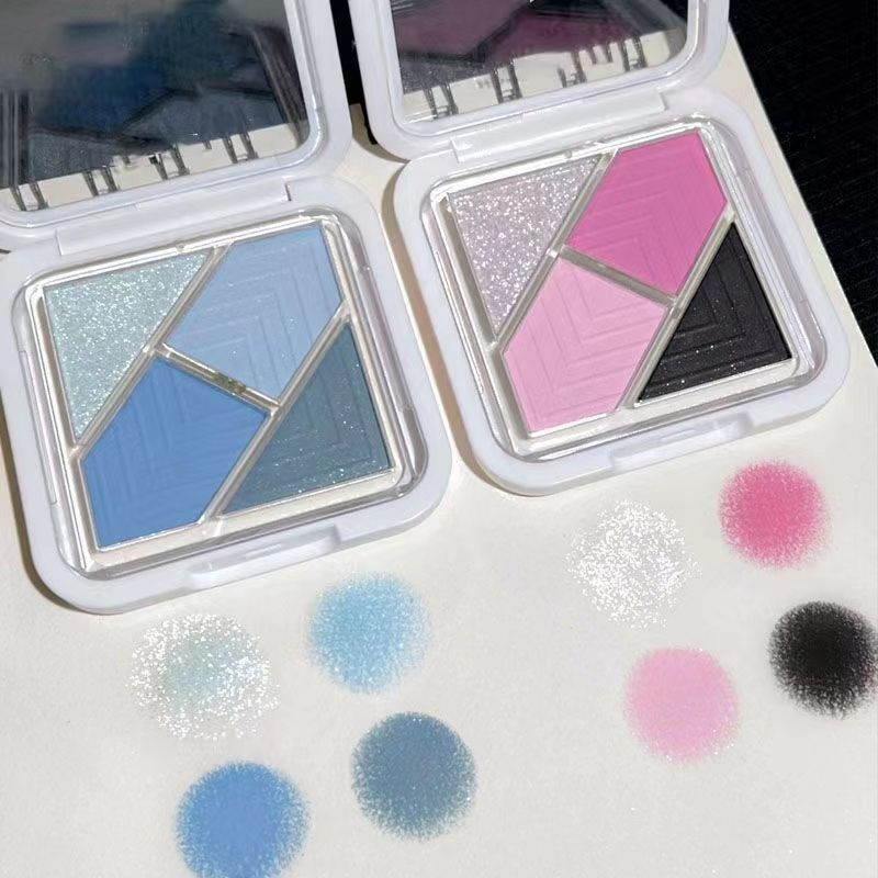 JADED อายแชโดว์พาเลท เนื้อแมท เนื้อกลิต​เตอร์​ ติดทนนาน สีสวย