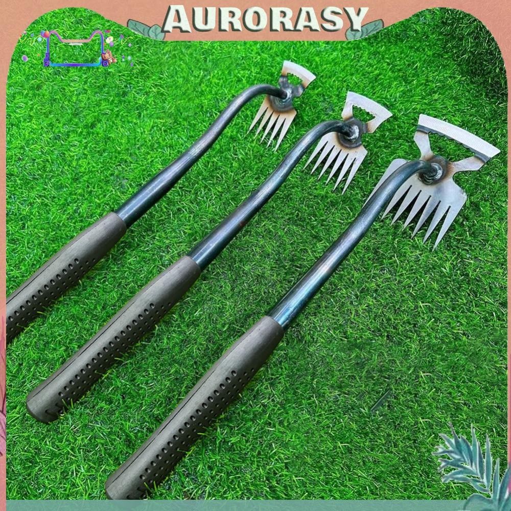 [AS ] 2 In 1 Hand Weed Remover Ergonomic Handle Manual Loose Soil Weeder Garden Shovel