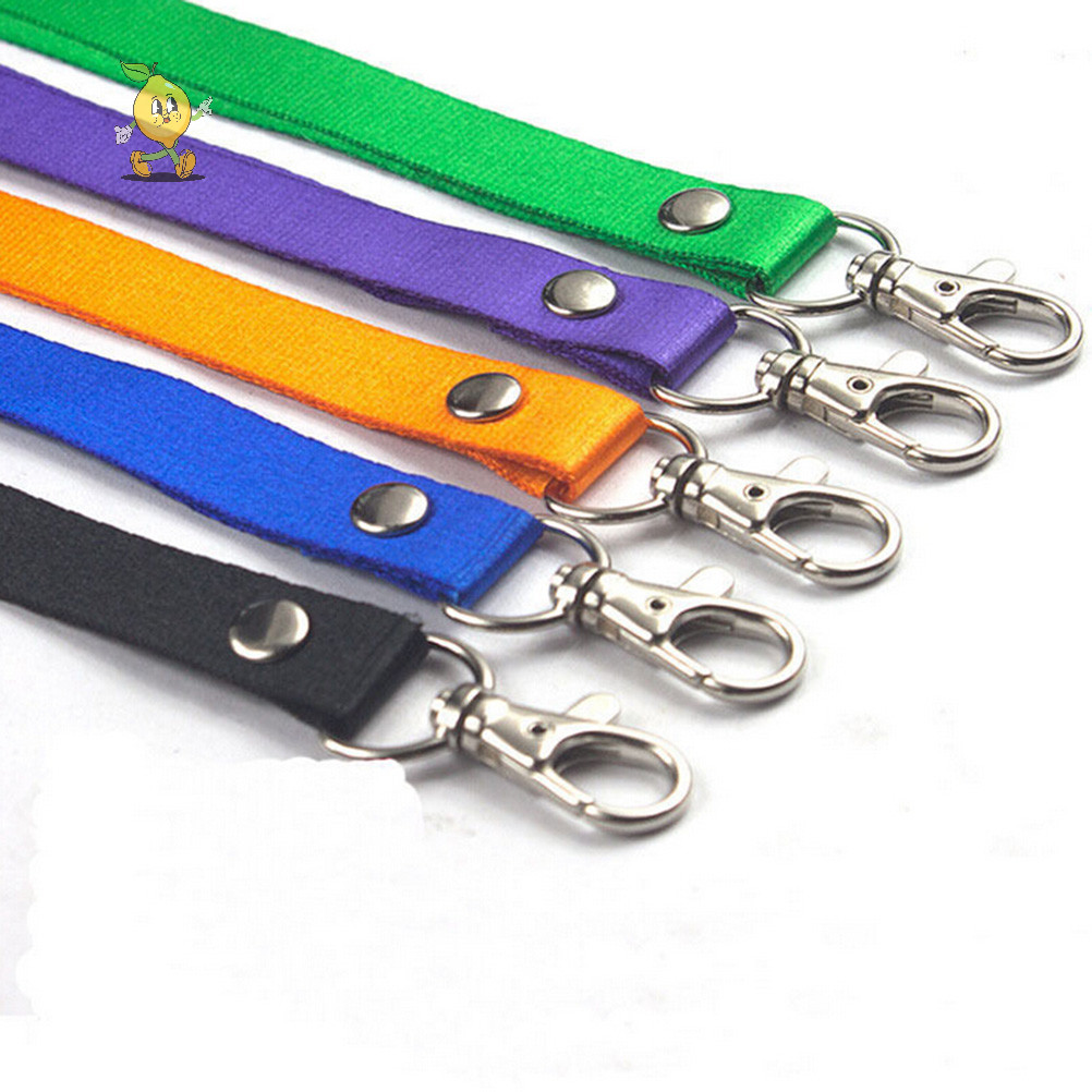 [mozh] สายคล้องคอ Lanyard Safety Breakaway สําหรับ ID ป้ายชื่อผู้ถือคีย์คลิปโลหะ SL [TH]
