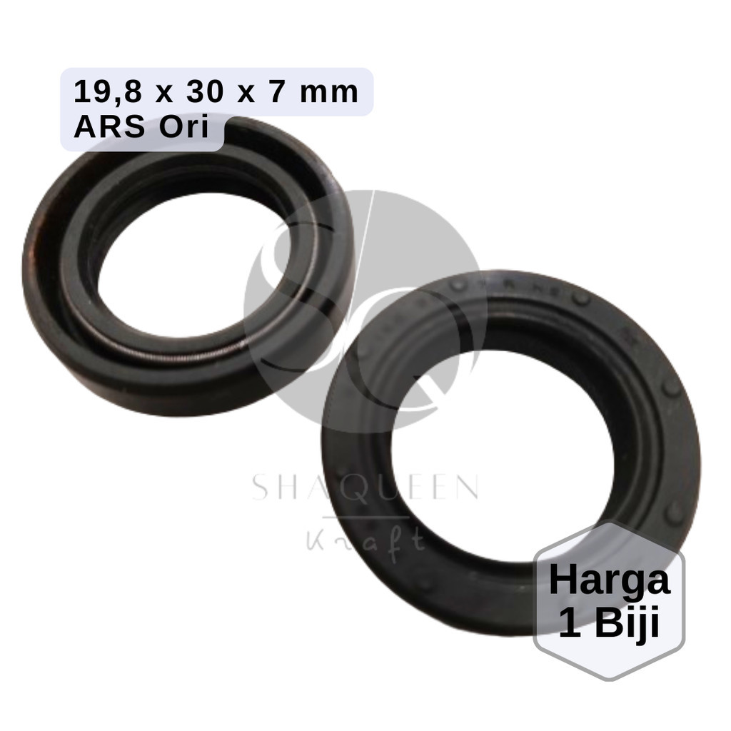 หม้อน้ําซีลปั๊มน้ํา Honda Vario 110 CW 19.8 30 7 mm (ซีลปั๊มน้ํา) Shaqueen