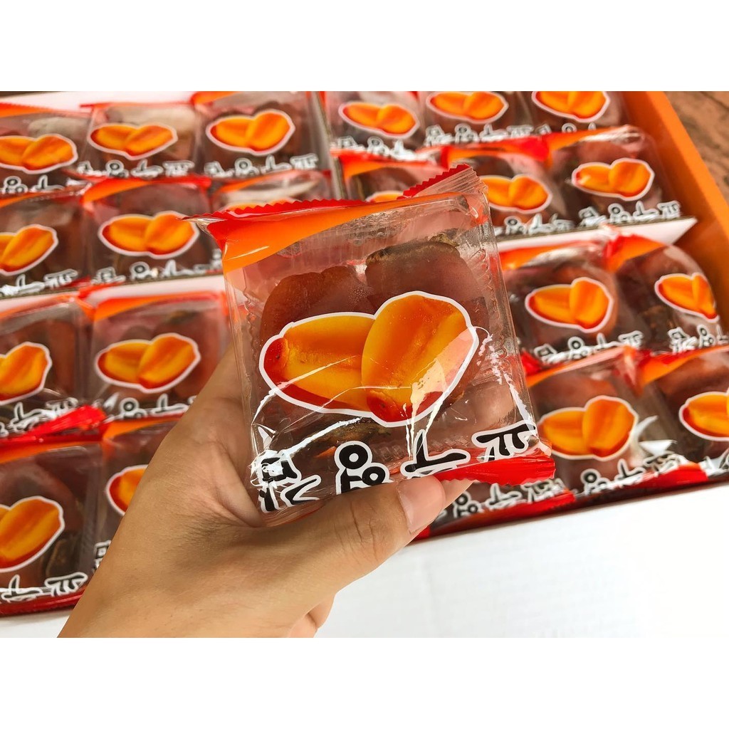 ลูกพลับอบแห้งเกาหลี (1แพ็ค) 교수형 감 Dried Persimmon ลูกพลับแก้ว พลับแห้งเกาหลี ผลไม้แห้ง พลับแห้งเยาวร