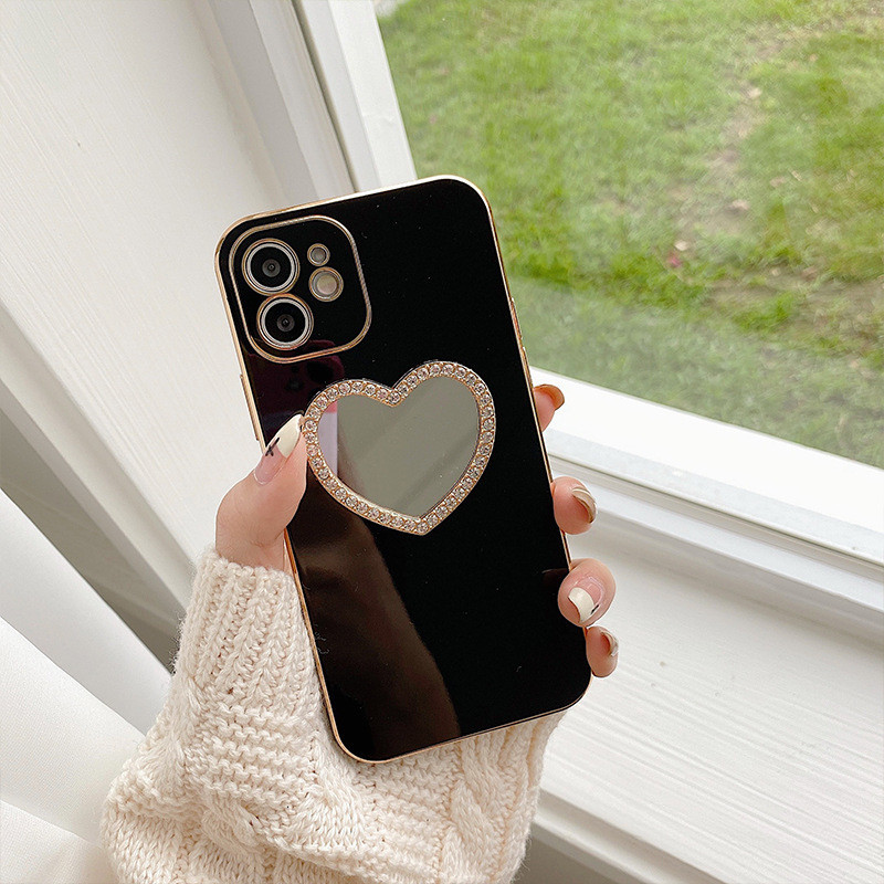 Motorola Moto Edge E20 E7 7 Plus E6S 2020 20 G10 G20 G30 G9 Power Play Plusแต่งหน้ากระจกเคสโทรศัพท์เ