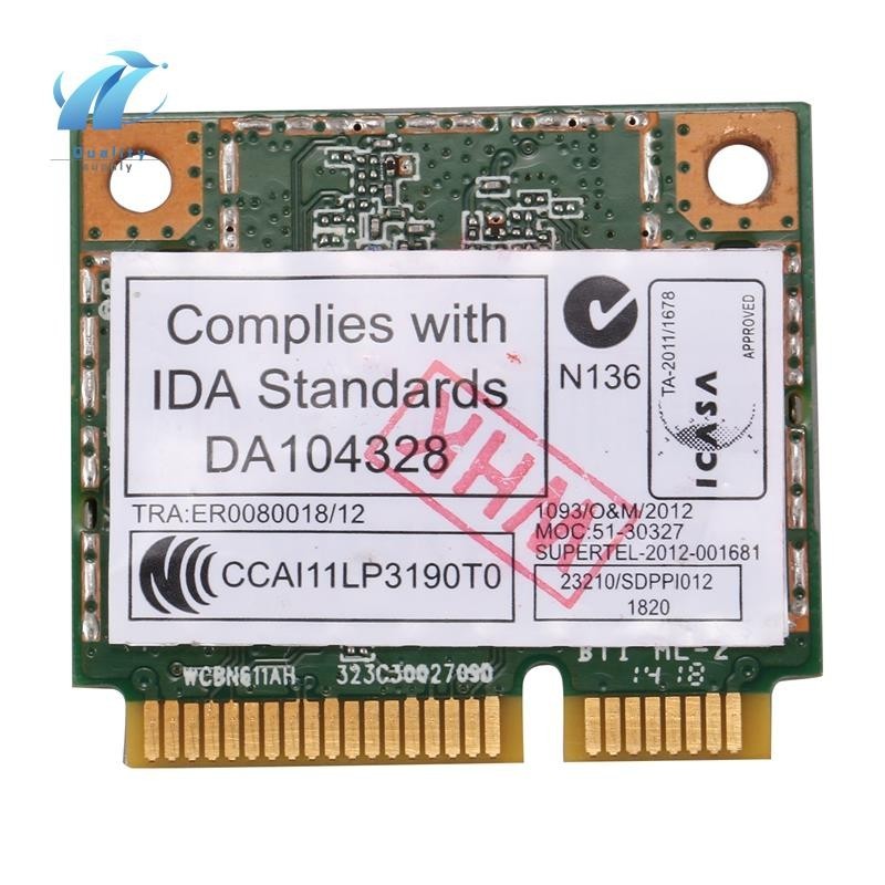 Ar5b22 2.4/5GHz Dual Band Wifi การ์ด 802.11Ac บลูทูธ 4.0 ไร้สาย WLAN การ์ดสําหรับ Lenovo Y400 Y500 Y