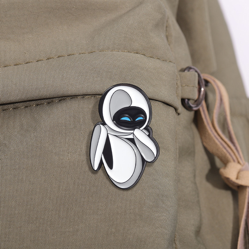 Creative หุ ่ นยนต ์ Pins เข ็ มกลัดการ ์ ตูนตลกหุ ่ นยนต ์ เข ็ มกลัด Lapel ป ้ าย Pin เครื ่ องประดับของขวัญสําหรับเพื ่ อน