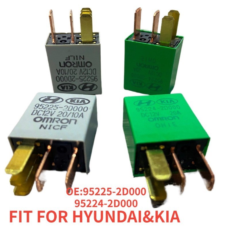 ไฟฉาย RELAY สําหรับ HYUNDAI ACCENT VELOSTER TUCSON ELANTRA ELANTRA GT TIBURON SANTA FECAN CRUZ EQUUS ATOS COUPE II H-1 LANTRA II TR224A-2A000 KIA 95D