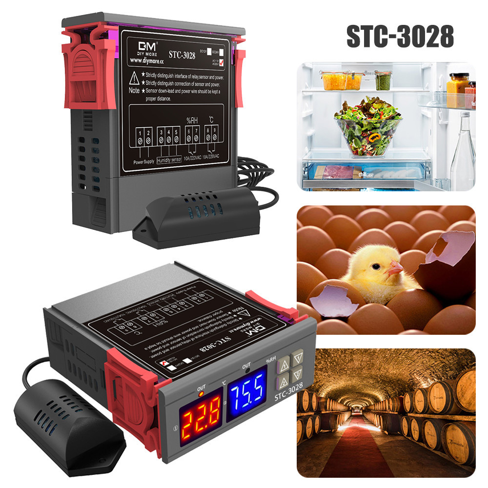 STC-3028 ตัวควบคุมอุณหภูมิ thermostat รูปที่ 8