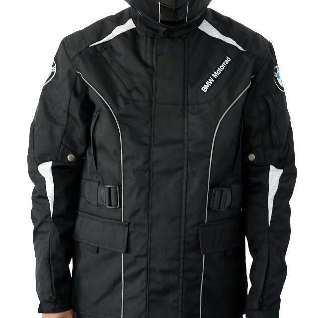ผ้า Oxford Bmw Racing เสื้อแจ็คเก็ตกางเกงเอวกลางรถจักรยานยนต์กันลมชุดขี่มอเตอร์ไซค์กลางแจ้งชุดมอเตอร์ไซค์ป้องกันการตกเสื้อผ้าพร้อมแผ่นไหล่ด้านหลังแผ่นข้อศอก 5 เกียร์ป้องกัน