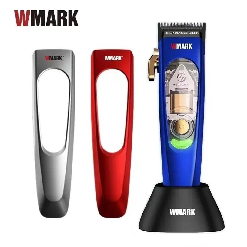 WMARK NG-9004 10000RPM Professional Hair Clipper DLC FADE ใบมีดความเร็วสูงตัดผม Trimmer พร้อมแท่นชาร