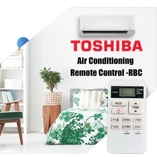 ร้านคนไทย! รีโมทแอร์ toshiba โตชิบ้า RBC-ASX11E-C (สั่งตามภาพ)