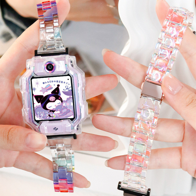 imoo สายซิลิโคน สำหรับ Meet Rainbow เหมาะสําหรับ imoo Z1 Z6 Z7 Z2 Z5  สายนาฬิกาโทรศัพท์ imoo สายนาฬิกา