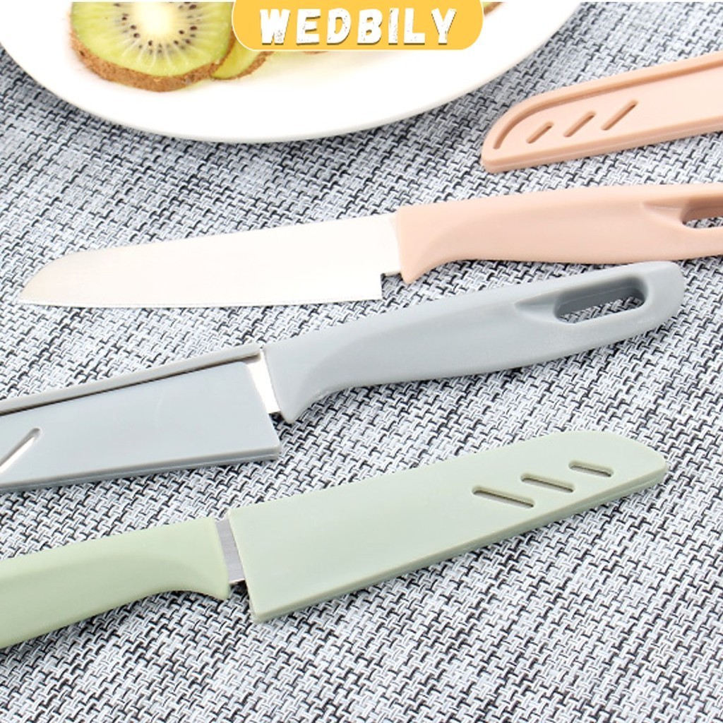 มีด มีดปอกผลไม้ มีดเล็ก มีสแตนเลส มีดหั่น มีดทำครัว มีดพกพา มีดหลากสี Fruit Knife
