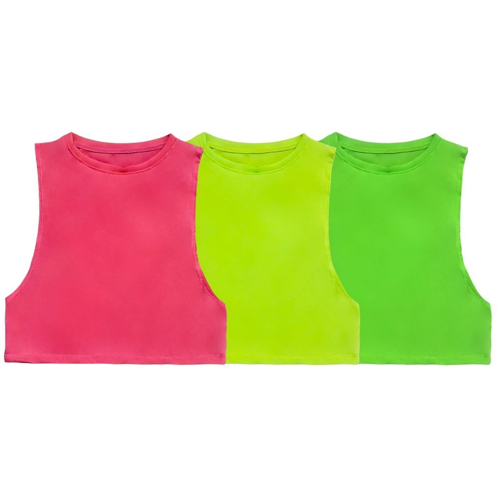 เสื้อกล้ามเสื้อคอกลม Women ผ้าคอตตอน ผู้หญิง สีพื้น รุ่น Lady PP013 WALKIN