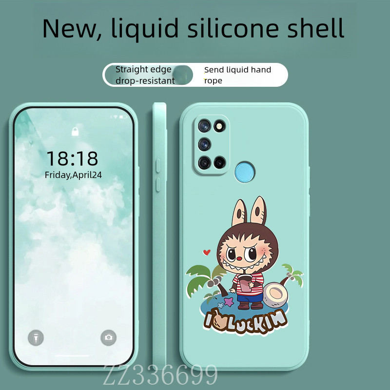 เคส realme 7i C17 Labubuเคสโทรศัพท์ซิลิโคนฝาครอบป้องกัน