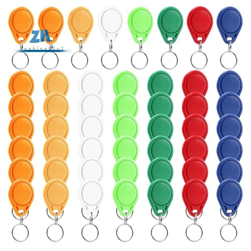 50 ชิ้น UID 13.56MHz บล็อก 0 Sector Writable IC การ์ด Clone เปลี่ยนสมาร์ท Keyfobs แท็กกุญแจ 1K S50 RFID Access Control
