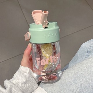 [KARAKTERKU] Botol Minum 600ml Kapasitas Besar Anti Tumpah Cocok Untuk Sekolah Kerja Olahraga Portabel Gelas Tumblr Anak Plastik Portabel untuk Pria dan Wanita Anti Tumpah Tebal Termura Bottle-600ml
