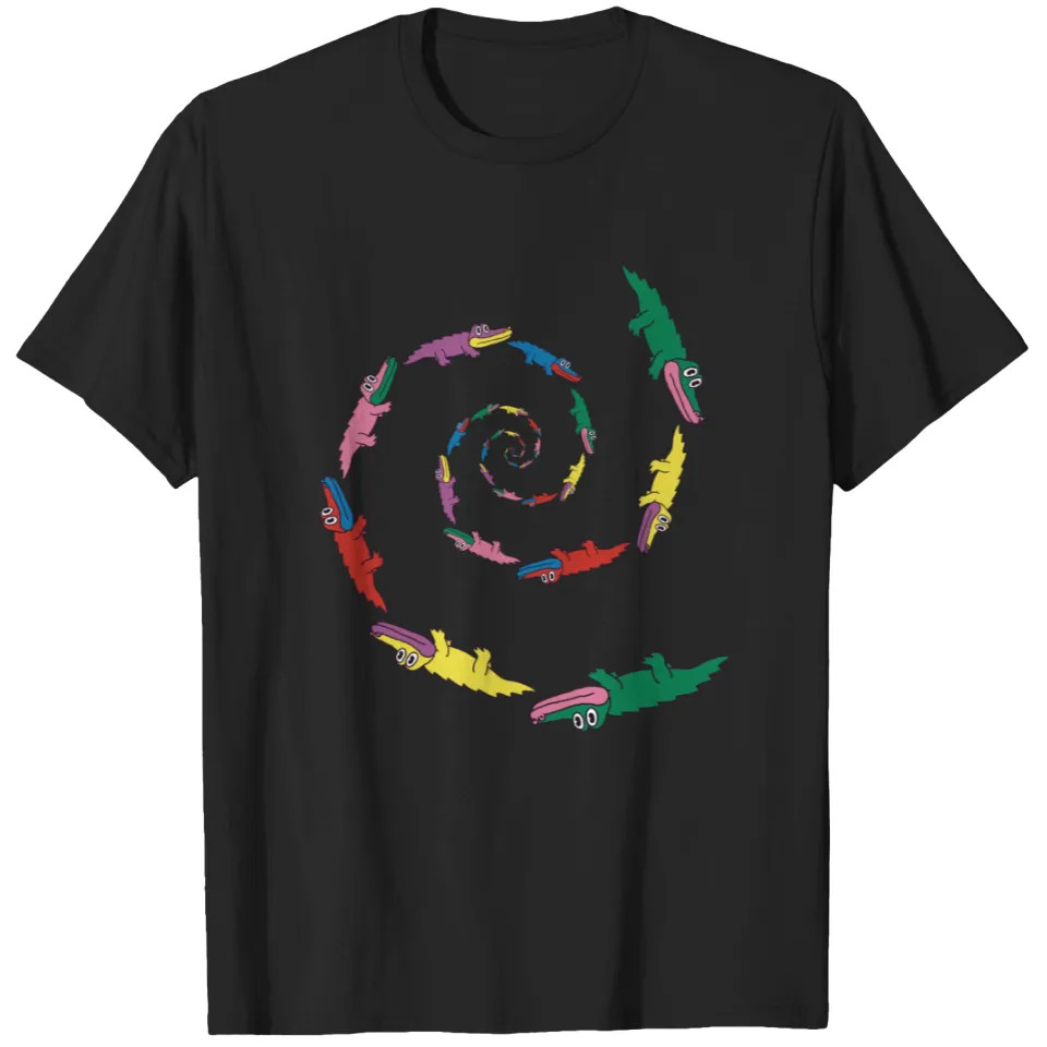 King Gizzard Spiral Gators เสื้อยืด Unisex ขนาดเต็ม Xs-3Xl