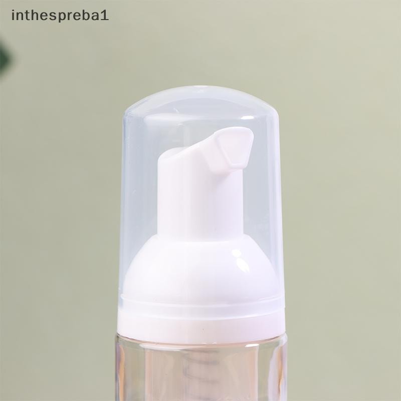 Inthespreba1^^ 1 ชิ้น 30/50/60 มล.สบู่โฟมขวดพลาสติกมูสน้ํายาทําความสะอาดผิวหน้าขวดปั๊มรีฟิลโลชั่นเครื่องจ่ายแชมพู *ใหม่