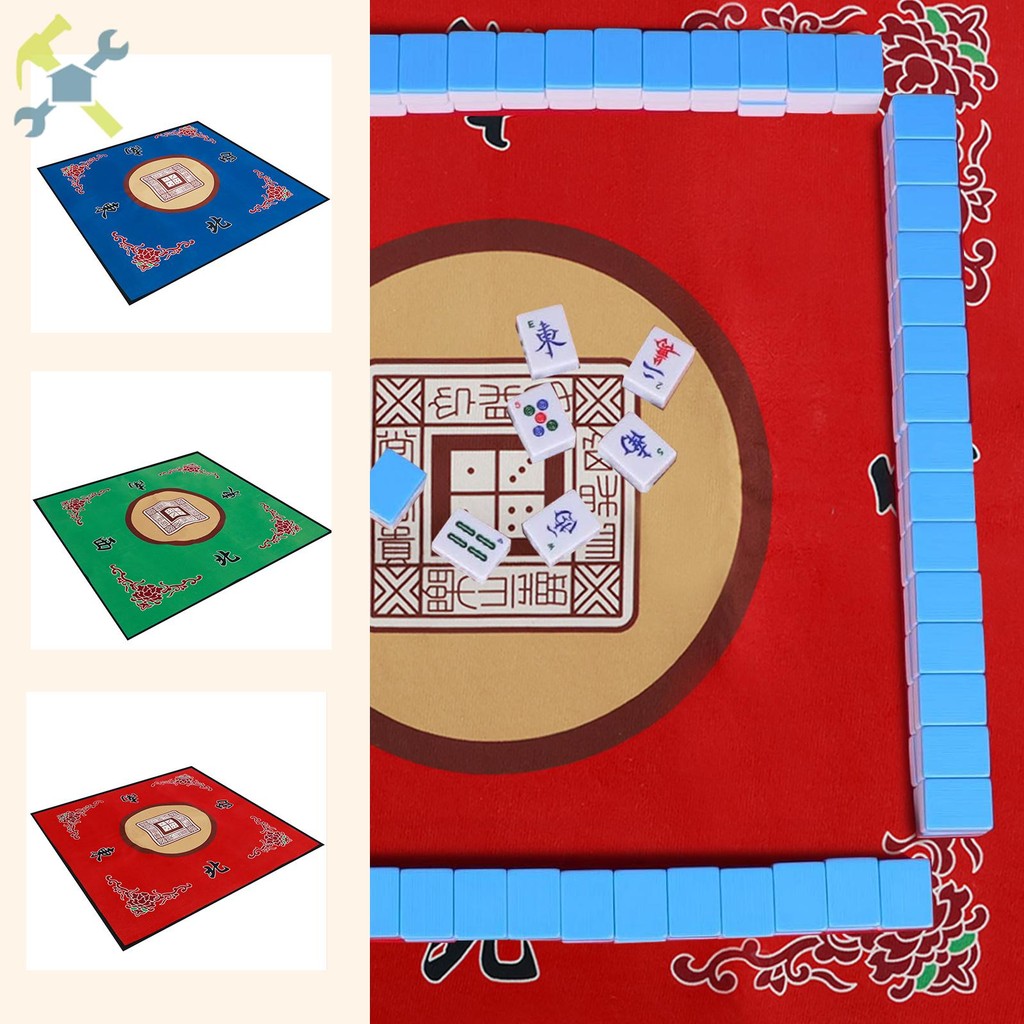 เสื่อไพ่นกกระจอกขนาดใหญ่ Anti-Noise Mahjong Mat Slid-Proof Mahjong Table Mat SHOPTKC3175