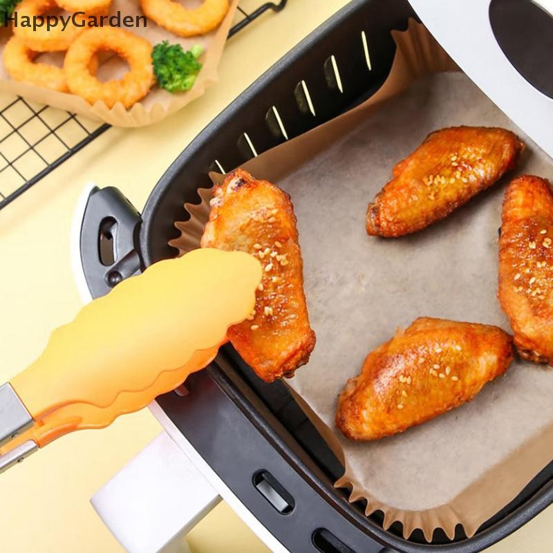 ใหม่ Kitchen Air Fryer Paper Bake กระดาษดูดซับน้ํามัน Air Fryer Accesories Disposabl hot