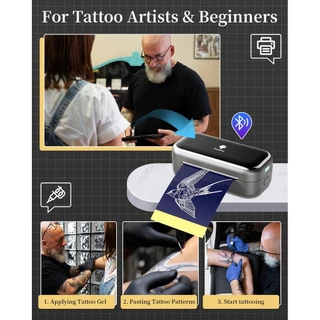 [Local Stock] Phomemo TP31 เครื่องพิมพ์รอยสักแบบพกพาขนาด Thermal transfer Tattoo Stencil Printer