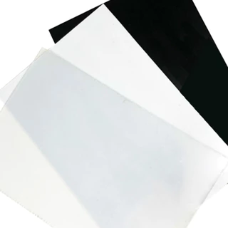 1PC ABS Plastic Panel Sheet - Versatile Black/White Colors, 0.3mm to 12mm Thickness, Perfect for DIY Models