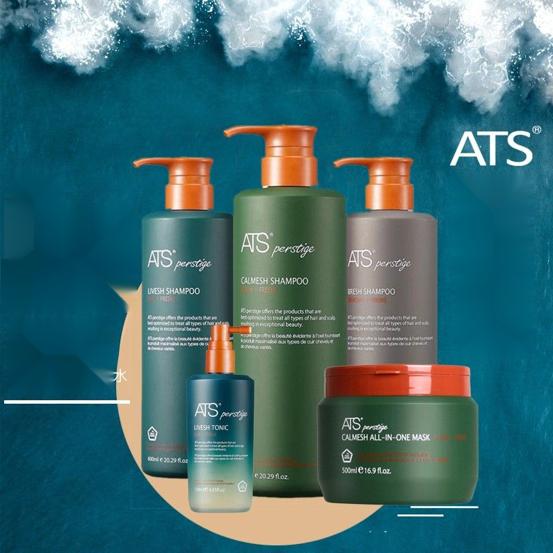 แชมพู ATS ของเกาหลี แชมพูสำหรับผมมืออาชีพ แชมพูซักผม อะมิโน ปราศจากซิลิโคน กรดอ่อน