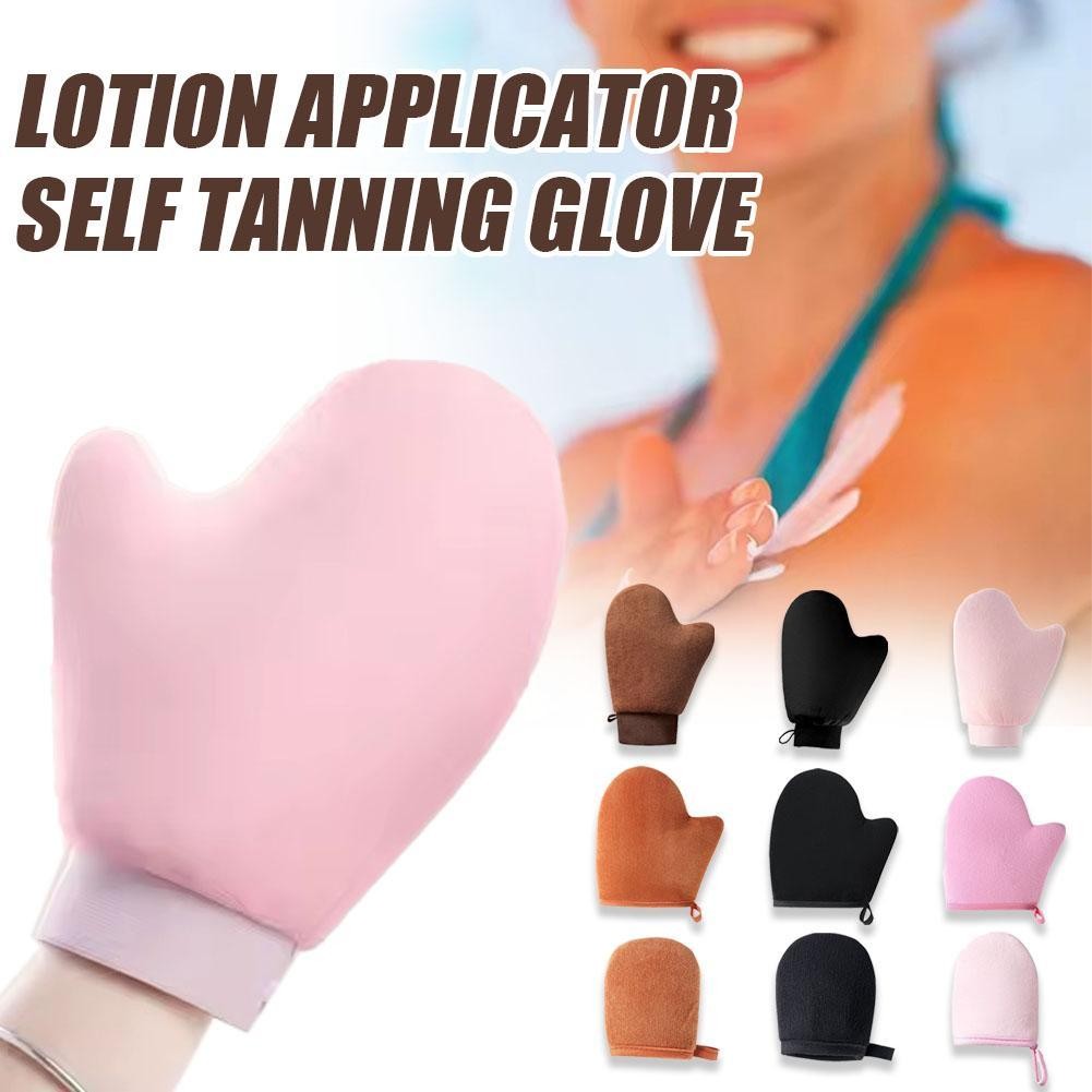 Self tanning Glove Reusable Body Face Self-tanning Lotion Double-sided Applicator E7a0
