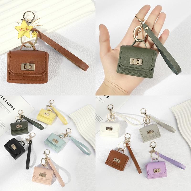 [JBTH] Creative Mini Leather Hangbag Bag Hanging Decorative Bag Pendant Fashion Coin Purse Keyring M