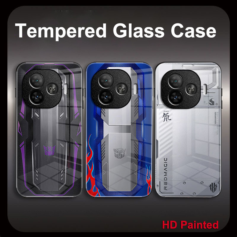 9H สําหรับ iQOO Z9 Turbo Plus กรณี iQOO Z9 5G กระจกนิรภัยโทรศัพท์ปกหลังสําหรับ iQOO Z9 Turbo + Shell