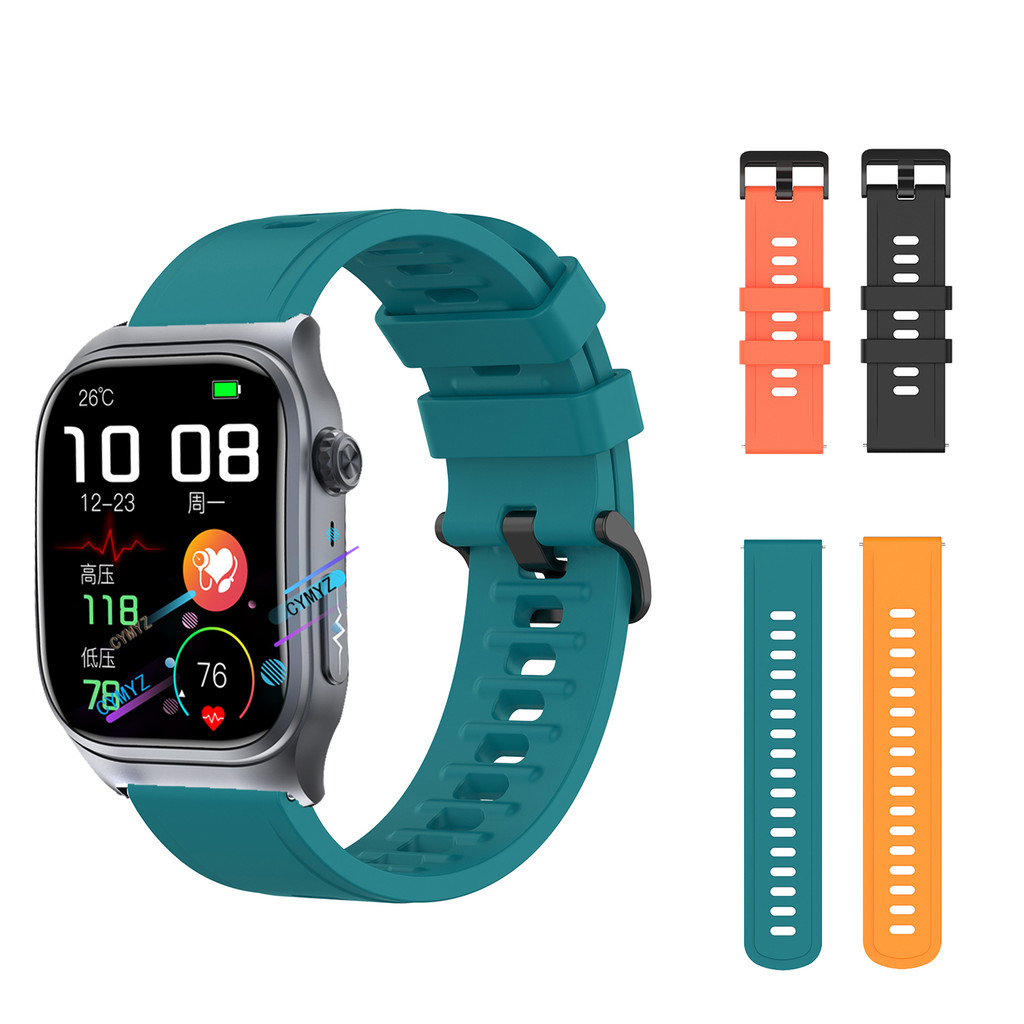 Hcare wise 3 strap สายซิลิโคนสําหรับ Hcare Wow 2 สาย สายรัดข้อมือกีฬา