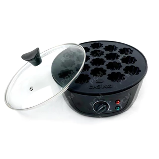 CASIKO (PCM) เครื่อง ทำขนม ครกสิงคโปร์ ขนมบ้าบิ่น วาฟเฟิล 18 ชิ้น พร้อมฝาปิด รุ่น CK-5454