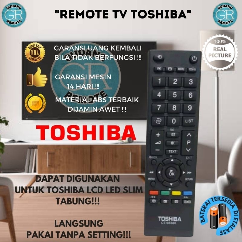 รีโมททีวี LCD Toshiba/LED/Slim/Tube