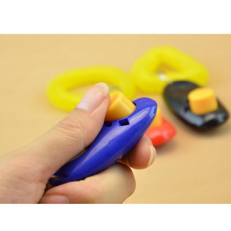 การฝึกสัตว์เลี้ยง clicker เครื่องมือฝึกสุนัขแมว