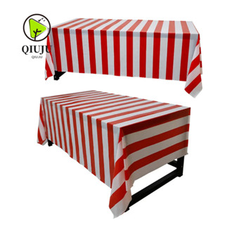 เสื่อลายริ้วผ้า ชิวจู คณะละครสัตว์, ผ้าปูโต๊ะปาร์ตี้ลายทางสี…