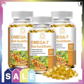 BBEEAAUU Omega7 Sea Buckthorn Capsules บำรุงผิวให้มีสุขภาพดี สวยงาม และคงความชุ่มชื้น