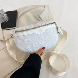 【พร้อมส่ง】Miss Bag Fashion กระเป๋าคาดอก กระเป๋าสะพายไหล่ ผ้าออกซ์ฟอร์ด